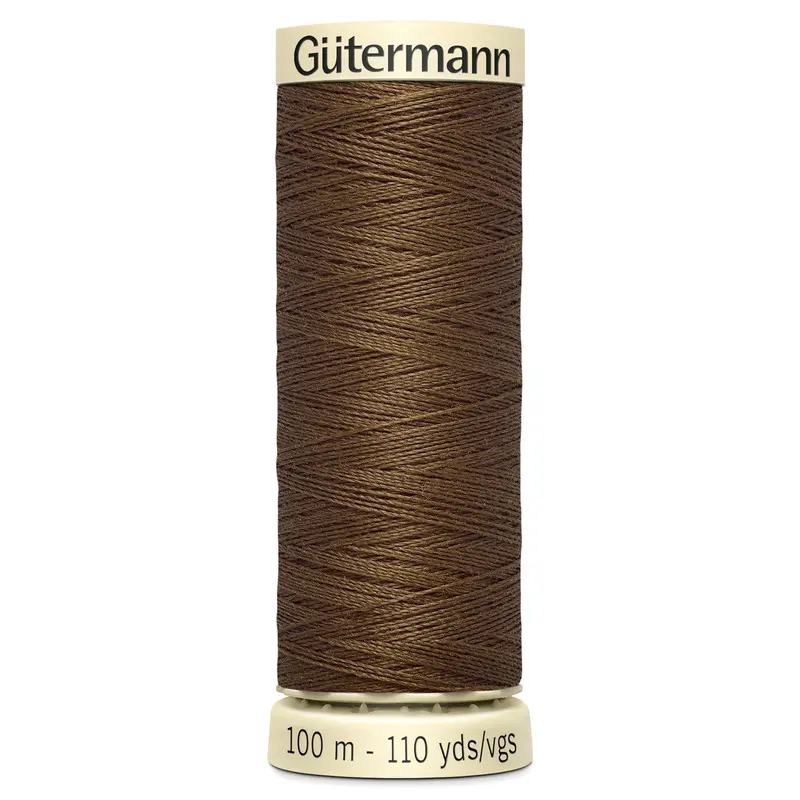 Gutermann Sew All Thread Colour 289 Mid Brown 1