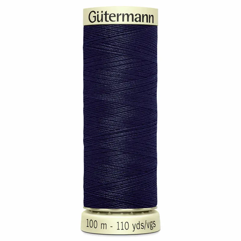 Gutermann Sew All Thread Colour 339 Dark Navy 1