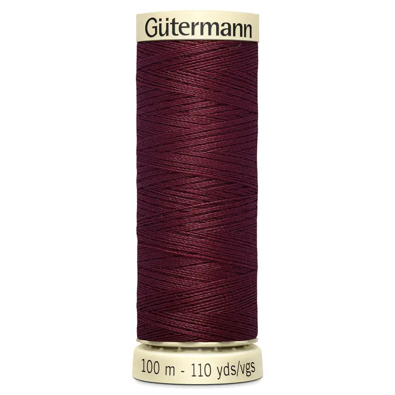 Gutermann Sew All Thread Colour 369 Wine 1