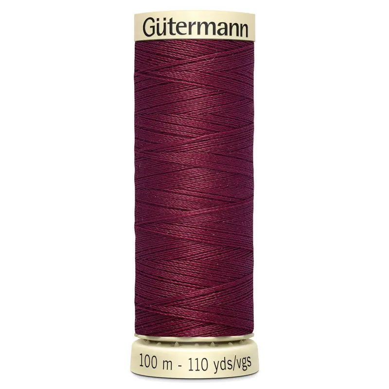 Gutermann Sew All Thread Colour 375 Burgundy 1