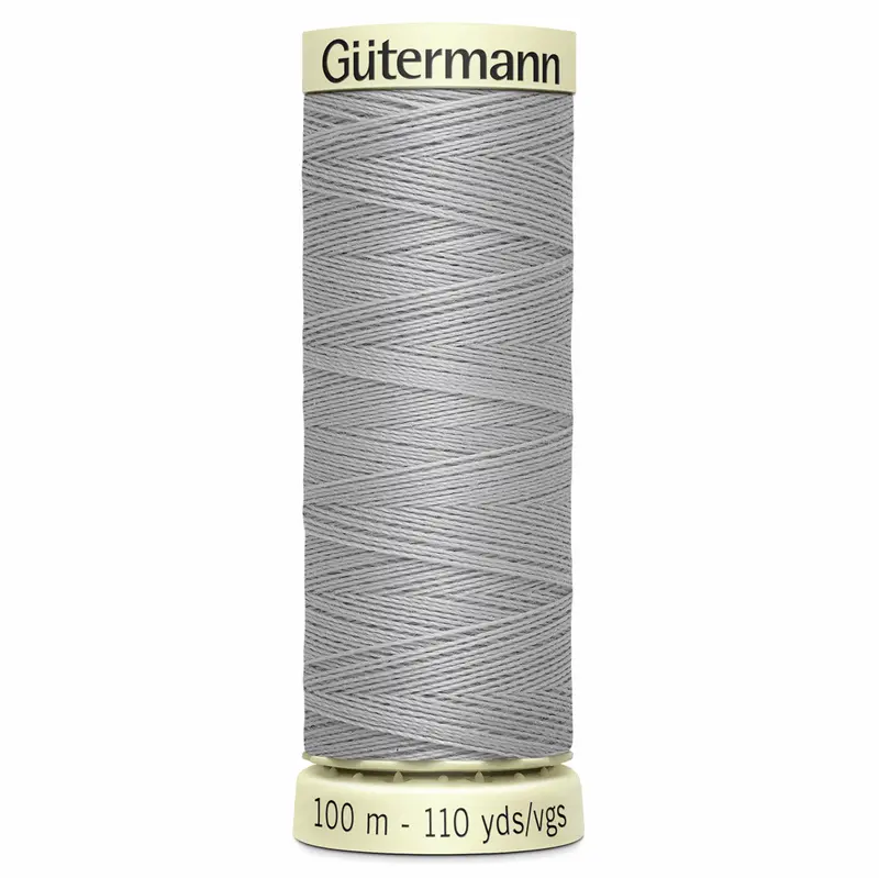 Gutermann Sew All Thread Colour 38 Grey 1
