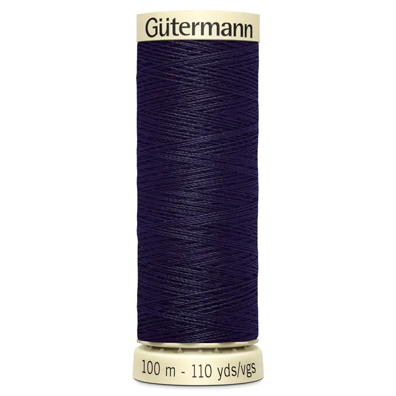 Gutermann Sew All Thread Colour 387 Dark Navy 1
