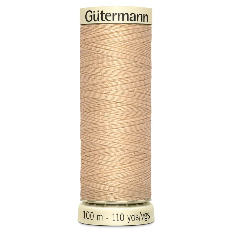 Gutermann Sew All Thread Colour 421 Sand 1