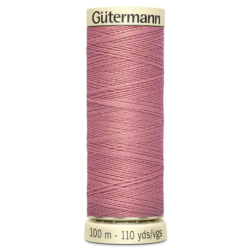 Gutermann Sew All Thread Colour 473 Dusky Pink 1