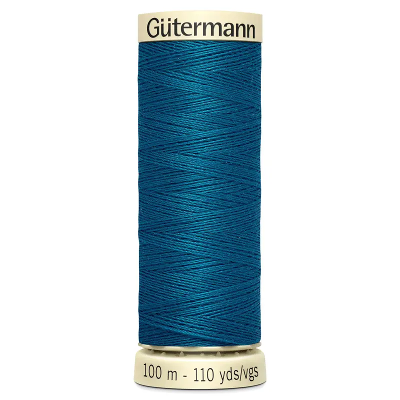Gutermann Sew All Thread Colour 483 Mid Turquoise 1