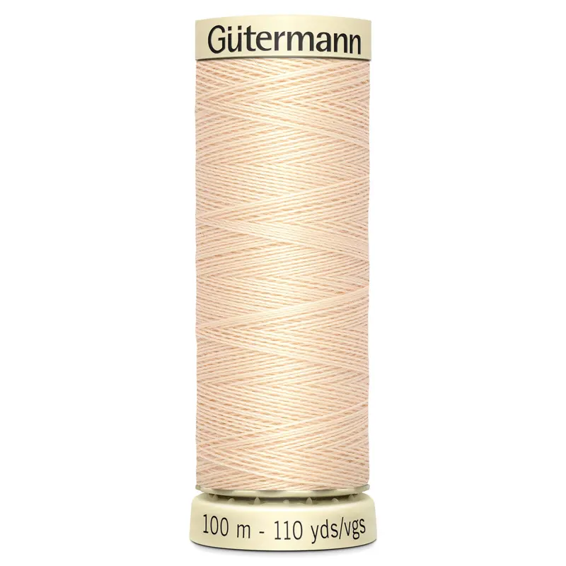 Gutermann Sew All Thread Colour 5 Light Peach 1