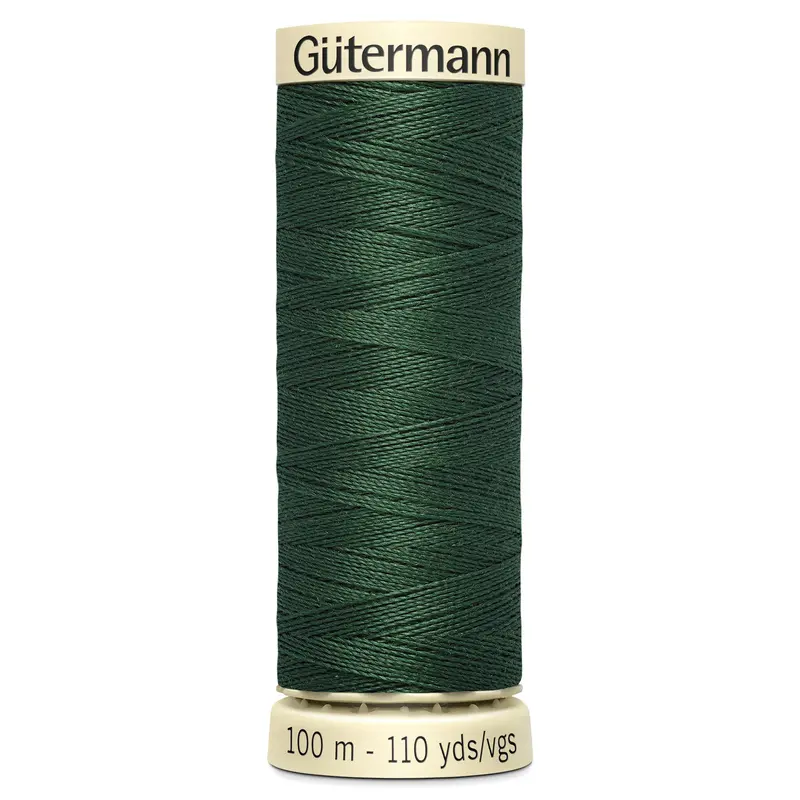 Gutermann Sew All Thread Colour 555 Dark Green 1