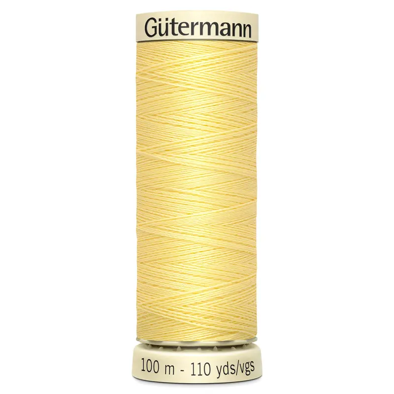 Gutermann Sew All Thread Colour 578 Yellow 1