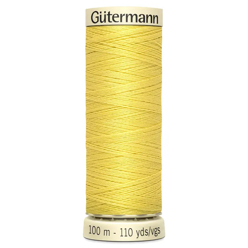 Gutermann Sew All Thread Colour 580 Yellow 1