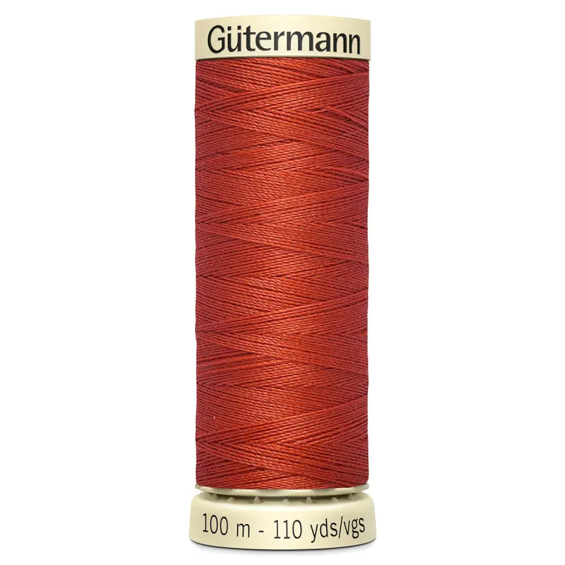 Gutermann Sew All Thread Colour 589 Orange 1