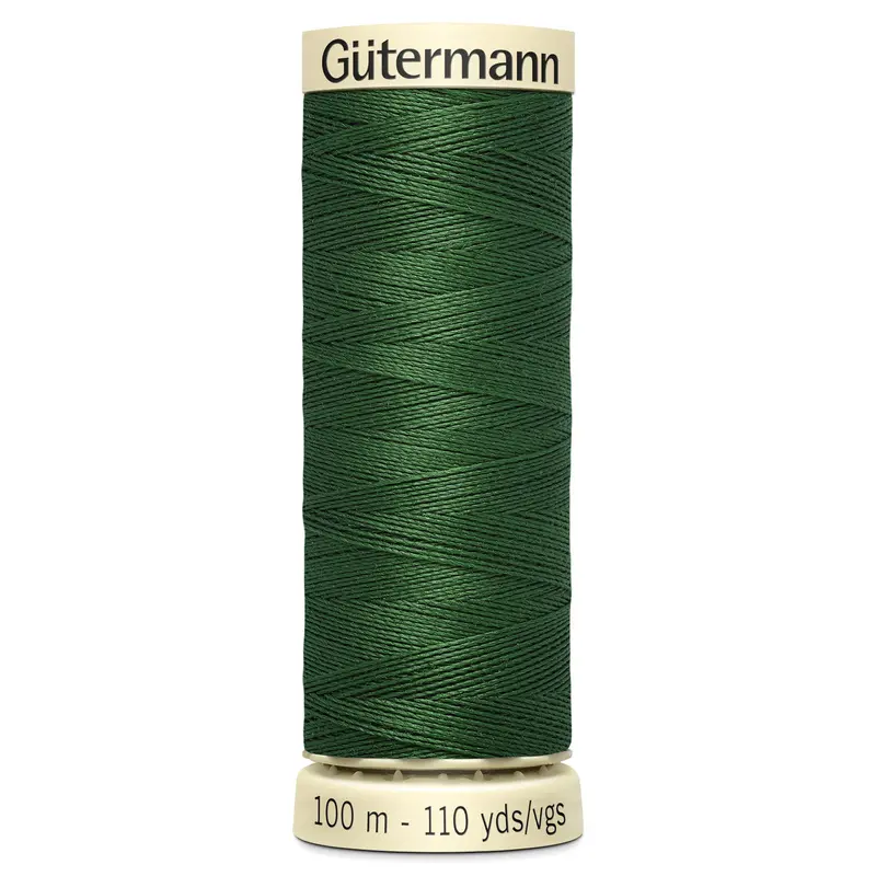 Gutermann Sew All Thread Colour 639 Dark Green 1