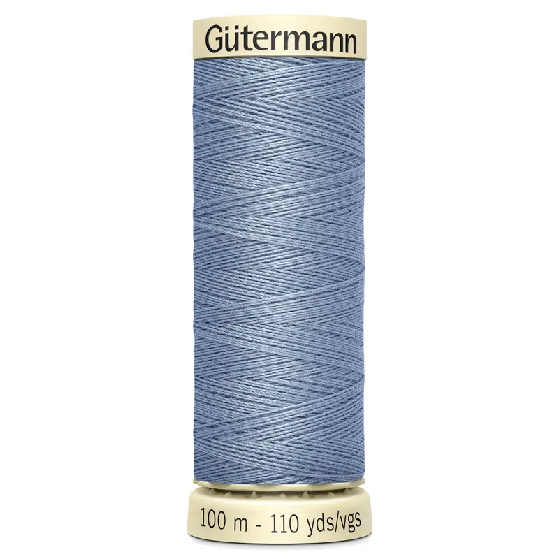 Gutermann Sew All Thread Colour 64 Greyish Blue 1