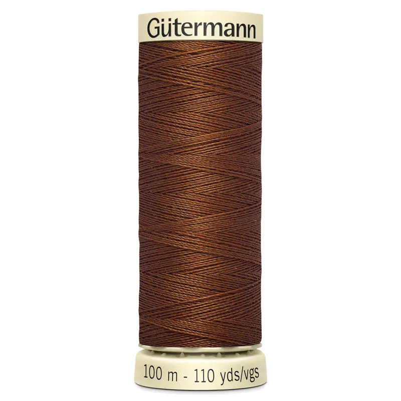 Gutermann Sew All Thread Colour 650 Light Brown 1