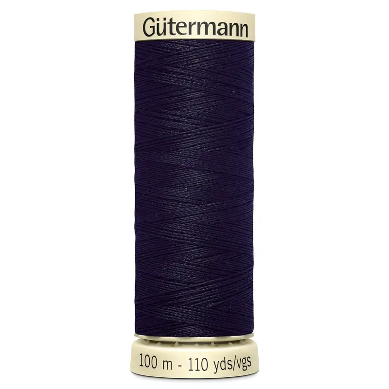Gutermann Sew All Thread Colour 665 Blue Black 1