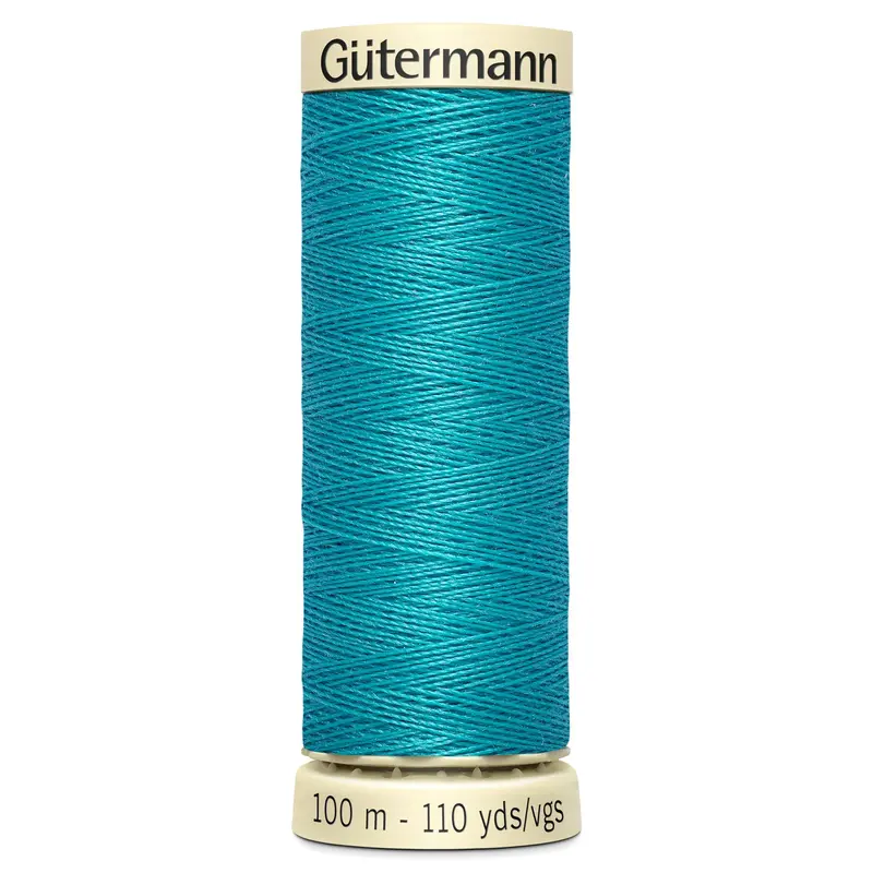 Gutermann Sew All Thread Colour 715 Caribbean Blue 1
