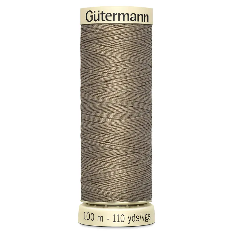 Gutermann Sew All Thread Colour 724 Taupe 1
