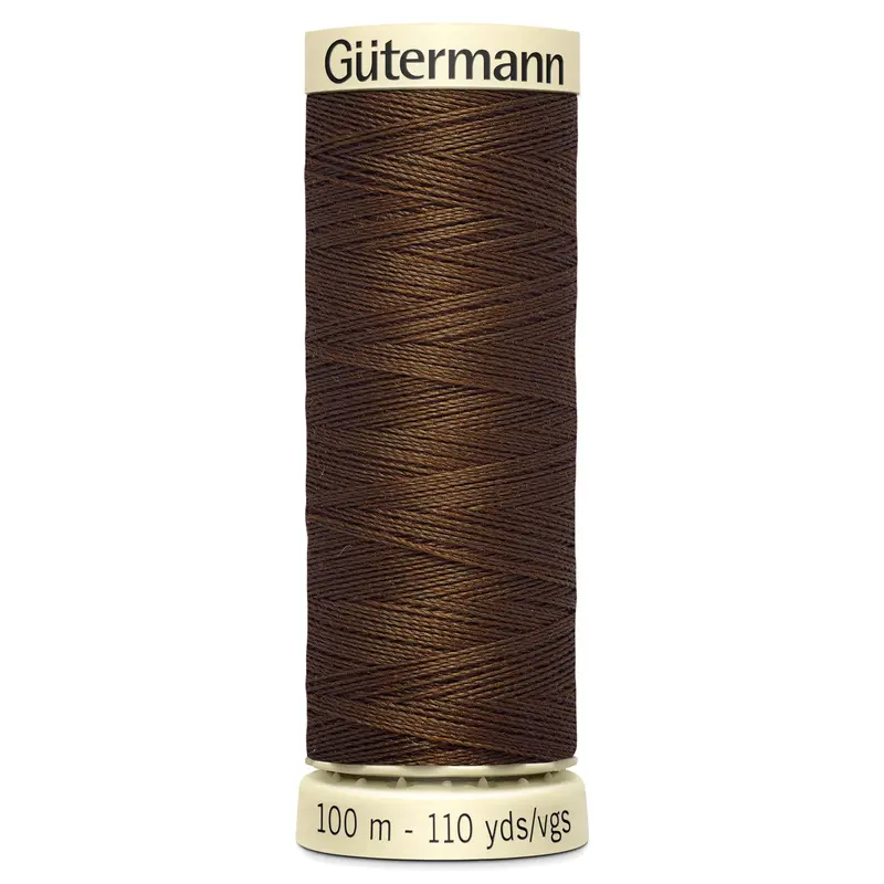 Gutermann Sew All Thread Colour 767 Mid Brown 1