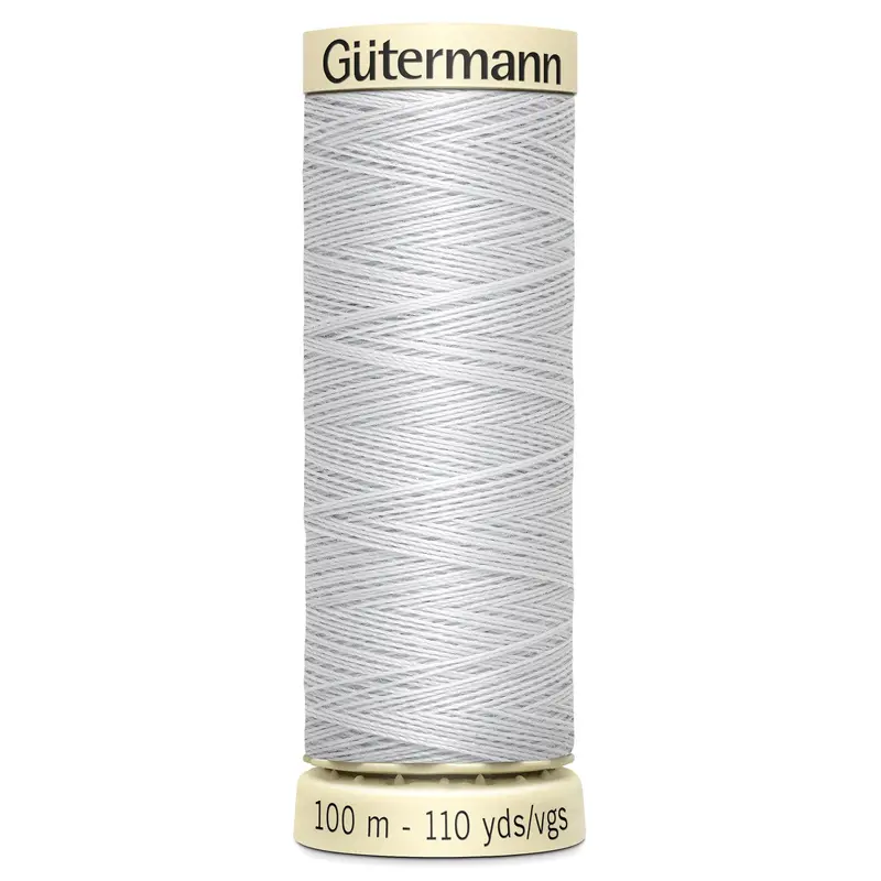Gutermann Sew All Thread Colour 8 Soft Grey 1