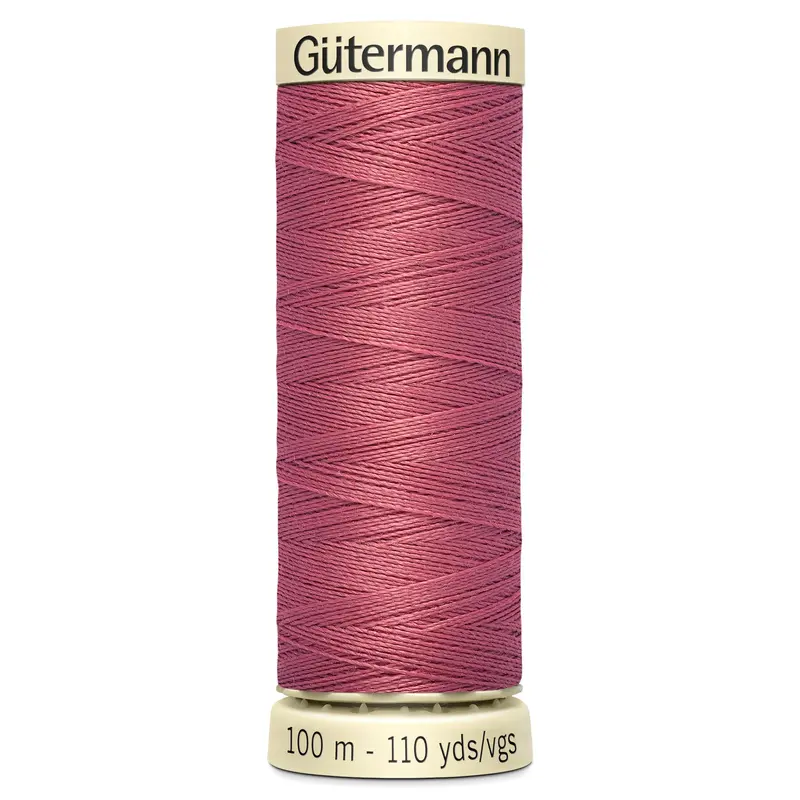 Gutermann Sew All Thread Colour 81 Dusky Pink 1