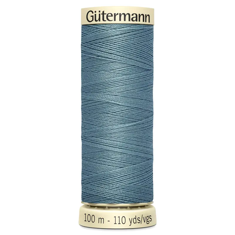 Gutermann Sew All Thread Colour 827 Greyish Blue 1