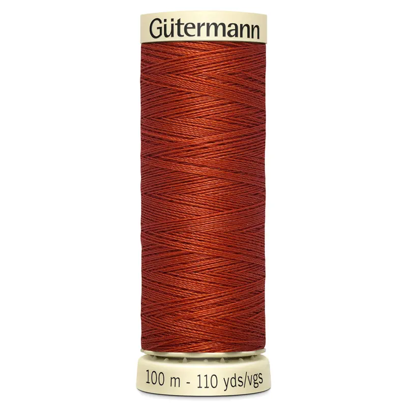 Gutermann Sew All Thread Colour 837 Rust 1