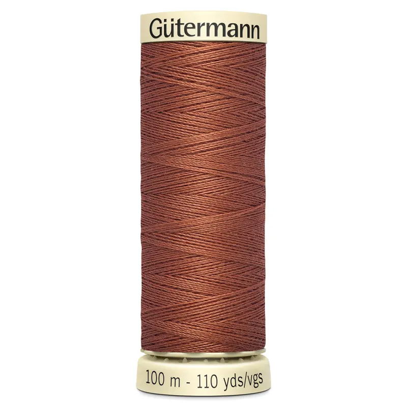 Gutermann Sew All Thread Colour 847 Copper 1