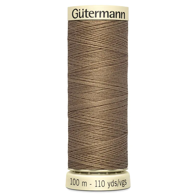 Gutermann Sew All Thread Colour 850 Light Brown 1