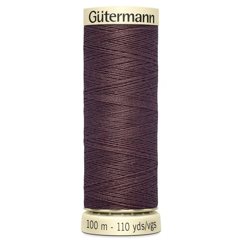 Gutermann Sew All Thread Colour 883 Mahogany 1