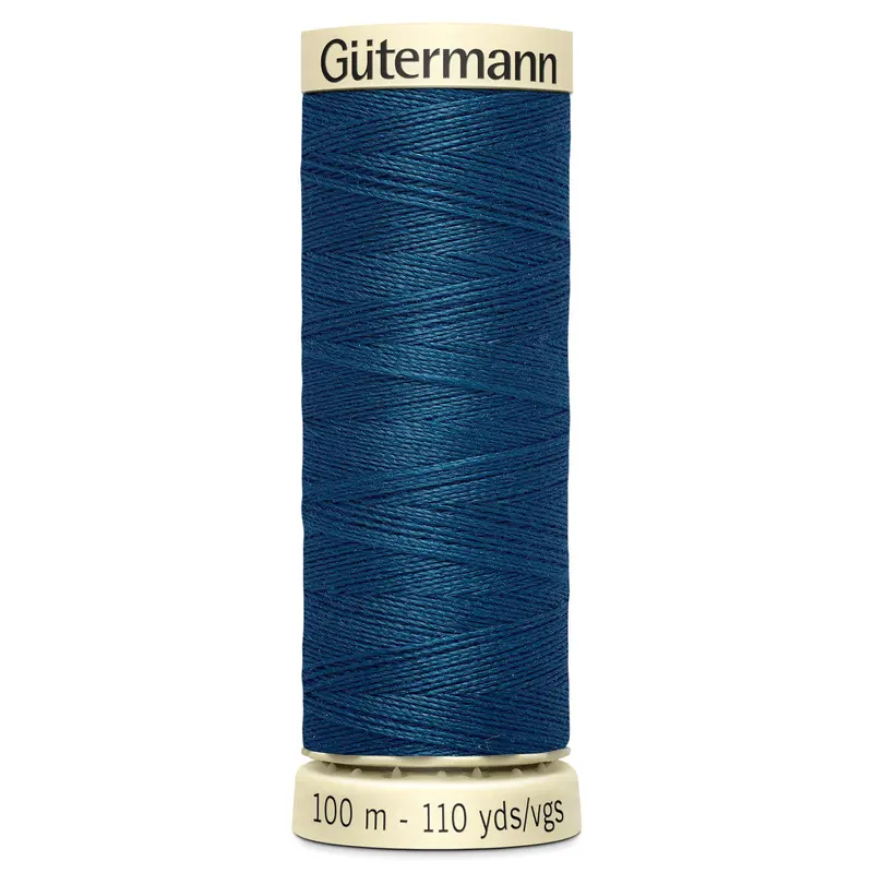 Gutermann Sew All Thread Colour 904 Dark Turquoise 1