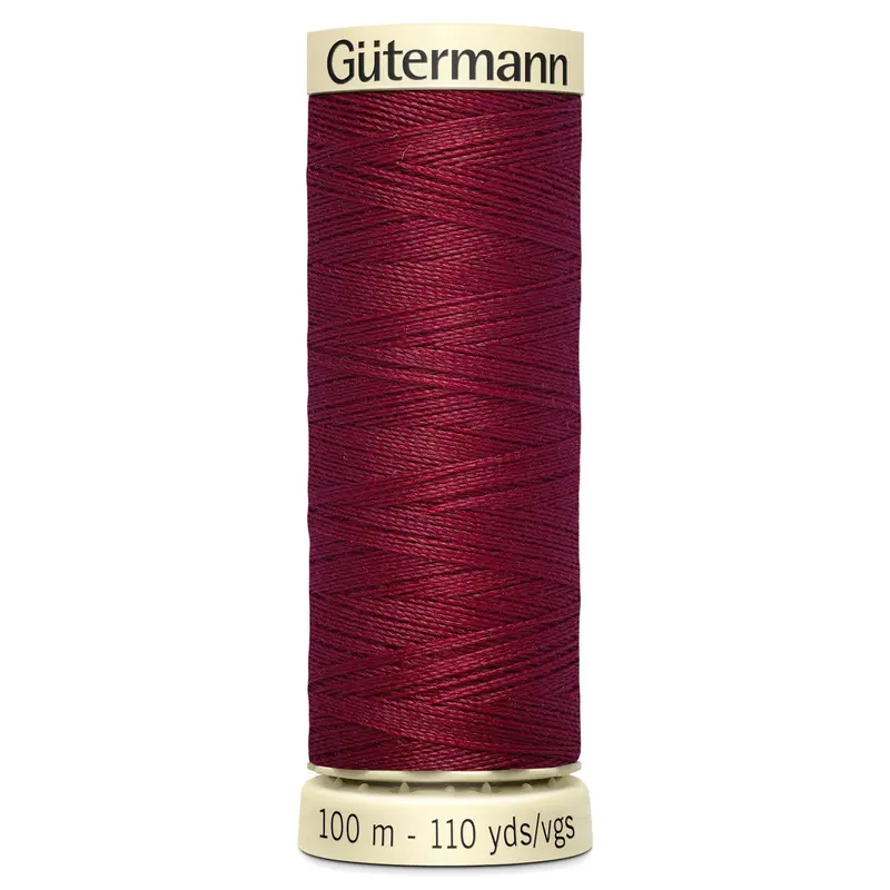 Gutermann Sew All Thread Colour 910 Wine 1