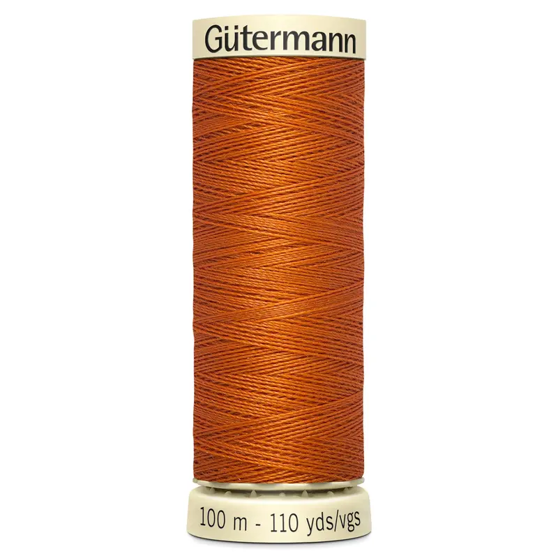 Gutermann Sew All Thread Colour 932 Orange 1
