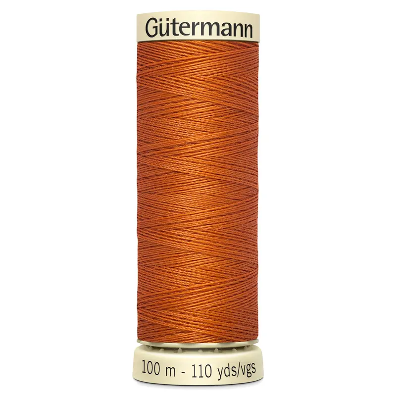 Gutermann Sew All Thread Colour 982 Orange 1