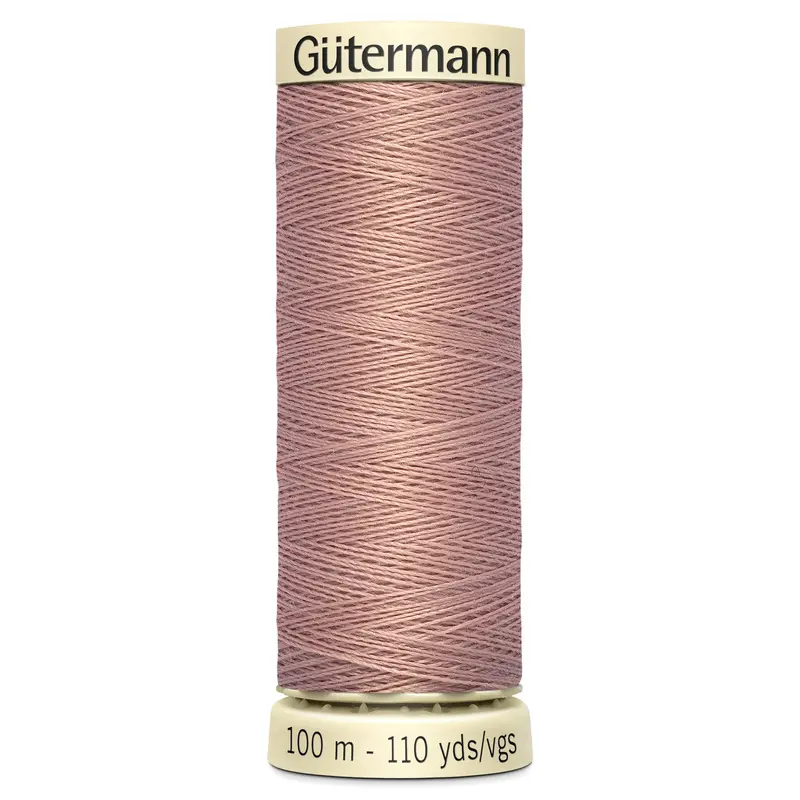 Gutermann Sew All Thread Colour 991 Faded Rose 1