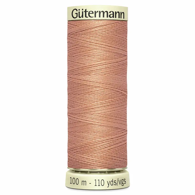 Gutermann Sew All Thread Colour Peach 938 1