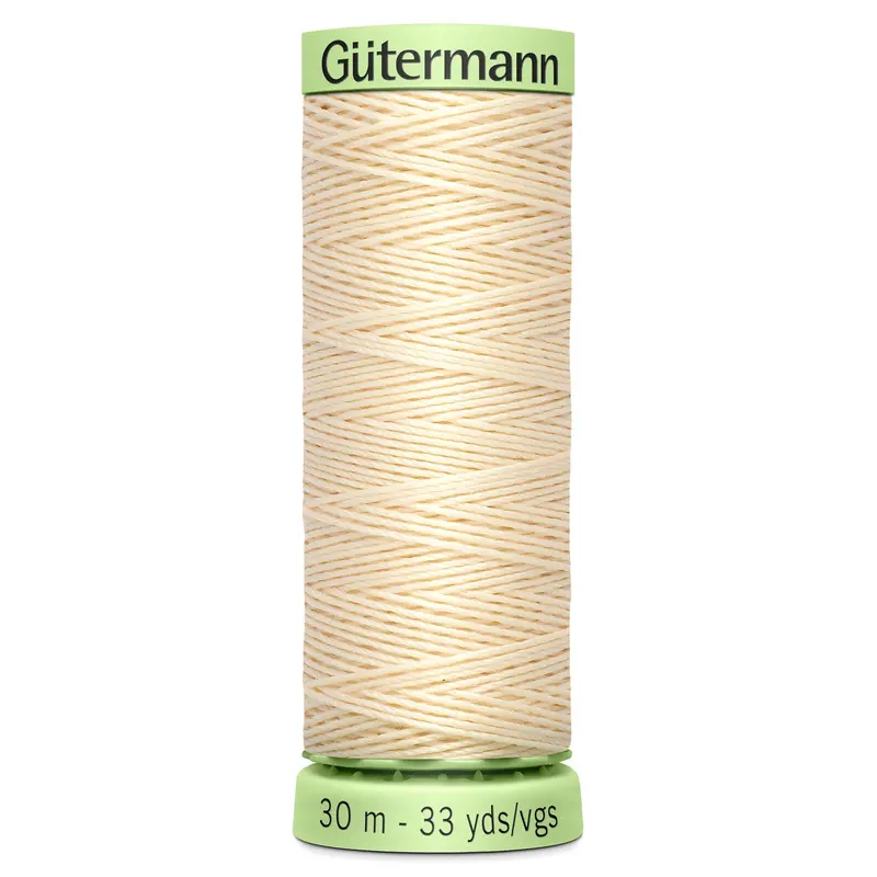 Gutermann Topstitch Thread 414 | Cream 1