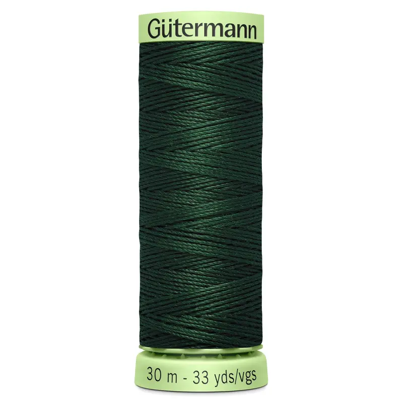 Gutermann Topstitch Thread 472 | Bottle Green 1