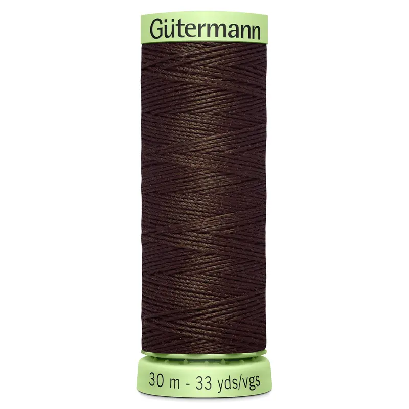 Gutermann Topstitch Thread 696 | Dark Brown 1