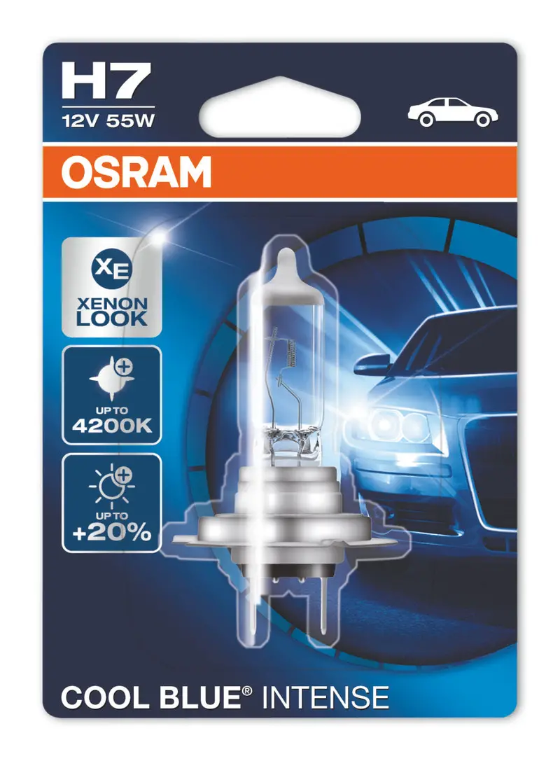 Halogen Bulb H7 Cool Blue Intense Osram 1