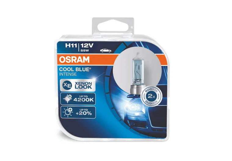 Halogen Bulbs H11 Cool Blue Intense Osram 1