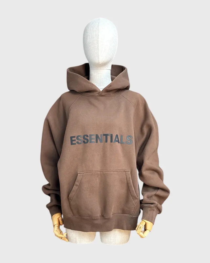 Hoodie Marron Essentials , S 1