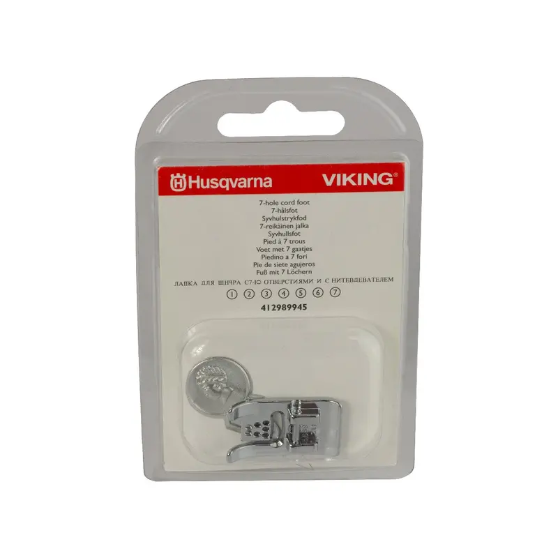 Husqvarna Viking 7 Hole Cording Foot 2