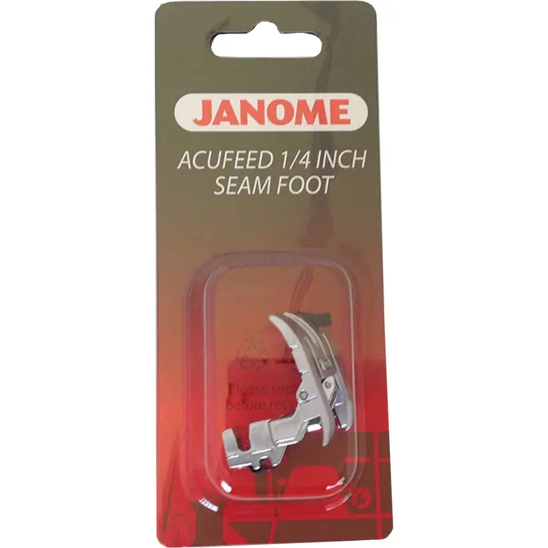 Janome Acufeed 1/4 Inch Seam Foot 1