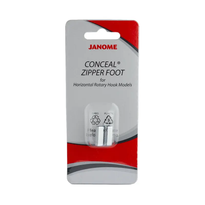 Janome Concealed Zip Foot 2