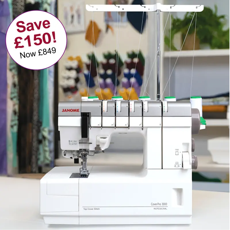 Janome Cover Stitch Machine | Cp 3000 Professional 1