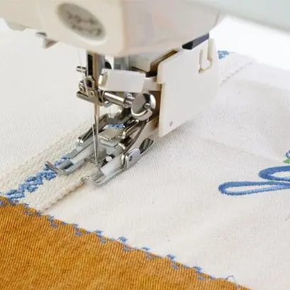 Janome Even Feed Walking Foot - Open Toe Type 1