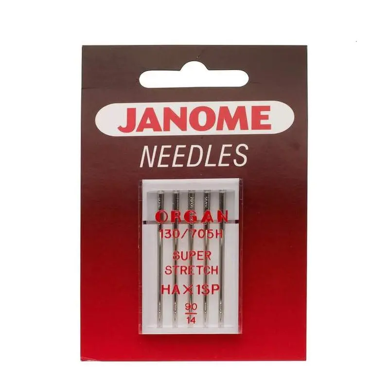 Janome Ha1xsp Needles, Packs Of 5 2