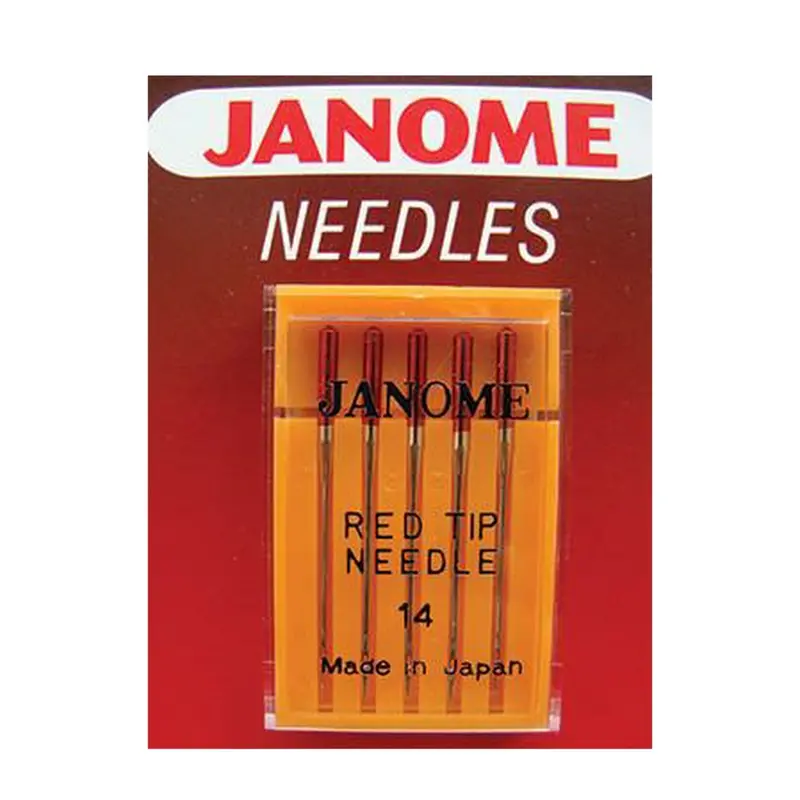 Janome Red Tip Needles | Pack Of 5 1