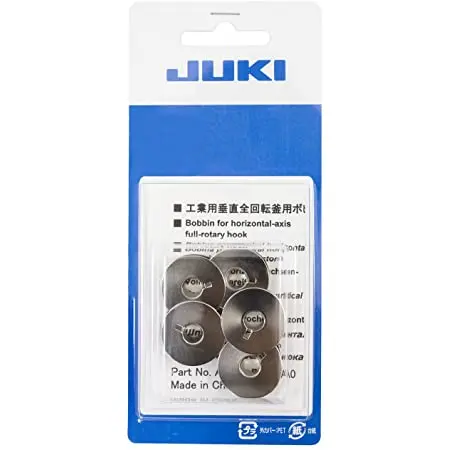 Juki Metal Rotary Bobbins In Packs Of 5 1