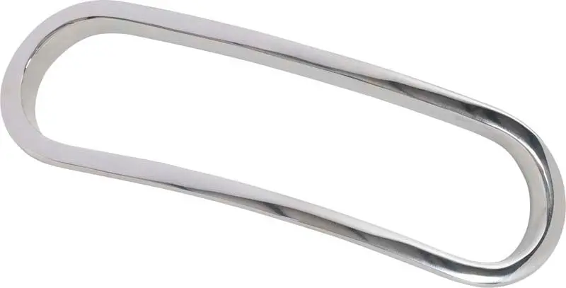 Kentrol 07-10 Jeep Wrangler Jk Parking Brake Bezel - Polished Silver 1