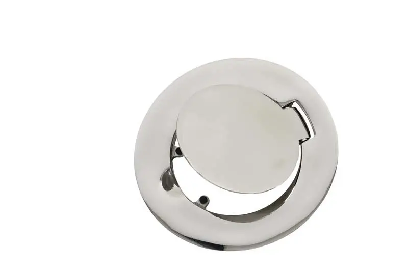 Kentrol 07-18 Jeep Wrangler Jk Billet Style Gas Hatch - Polished Silver 1